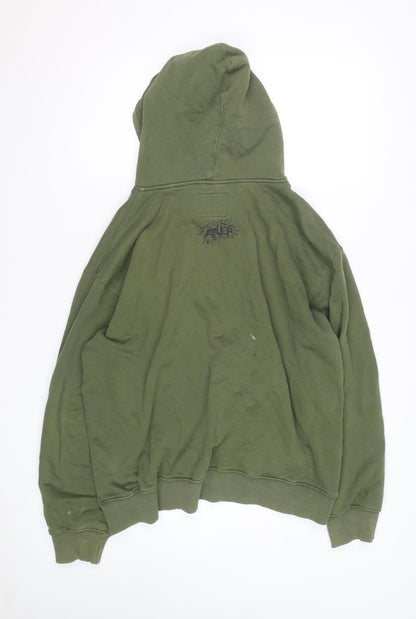 Made By Atelier Men’s Green XL Pullover Hoodie Graphic Print