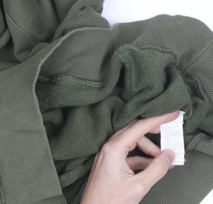 Made By Atelier Men’s Green XL Pullover Hoodie Graphic Print