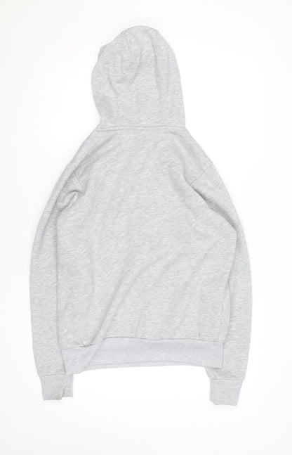 Slazenger Men's Grey Pullover Hoodie Size S Regular Fit Fleece