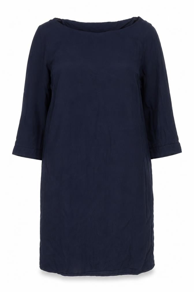Next Women's Blue 3/4 Sleeve Tunic Blouse Size 10