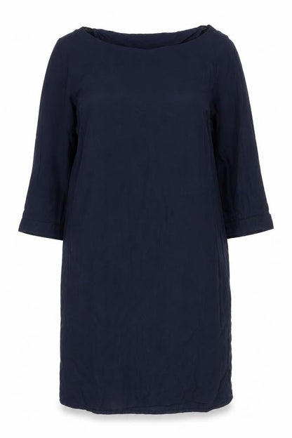 Next Women's Blue 3/4 Sleeve Tunic Blouse Size 10
