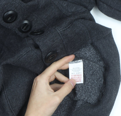 RWD Men’s Grey Button Cardigan Jumper Size XXL Cotton Blend