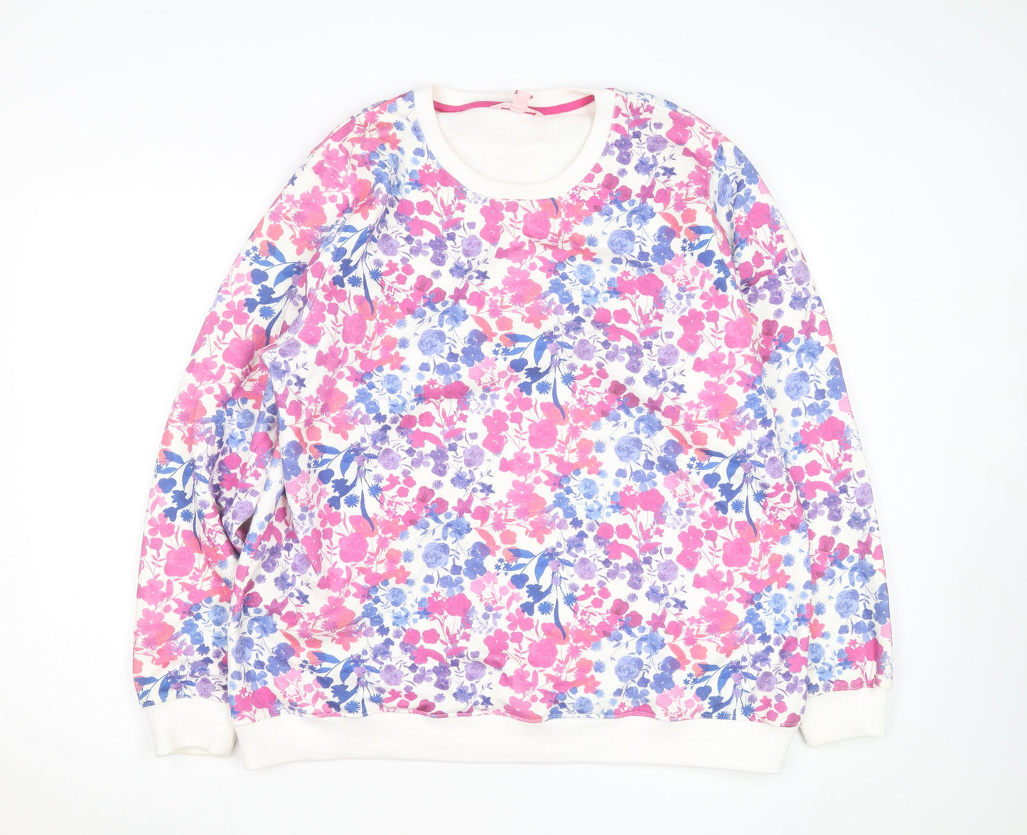Strong Girls Club Women’s Multicoloured Floral Pullover Sweatshirt XL