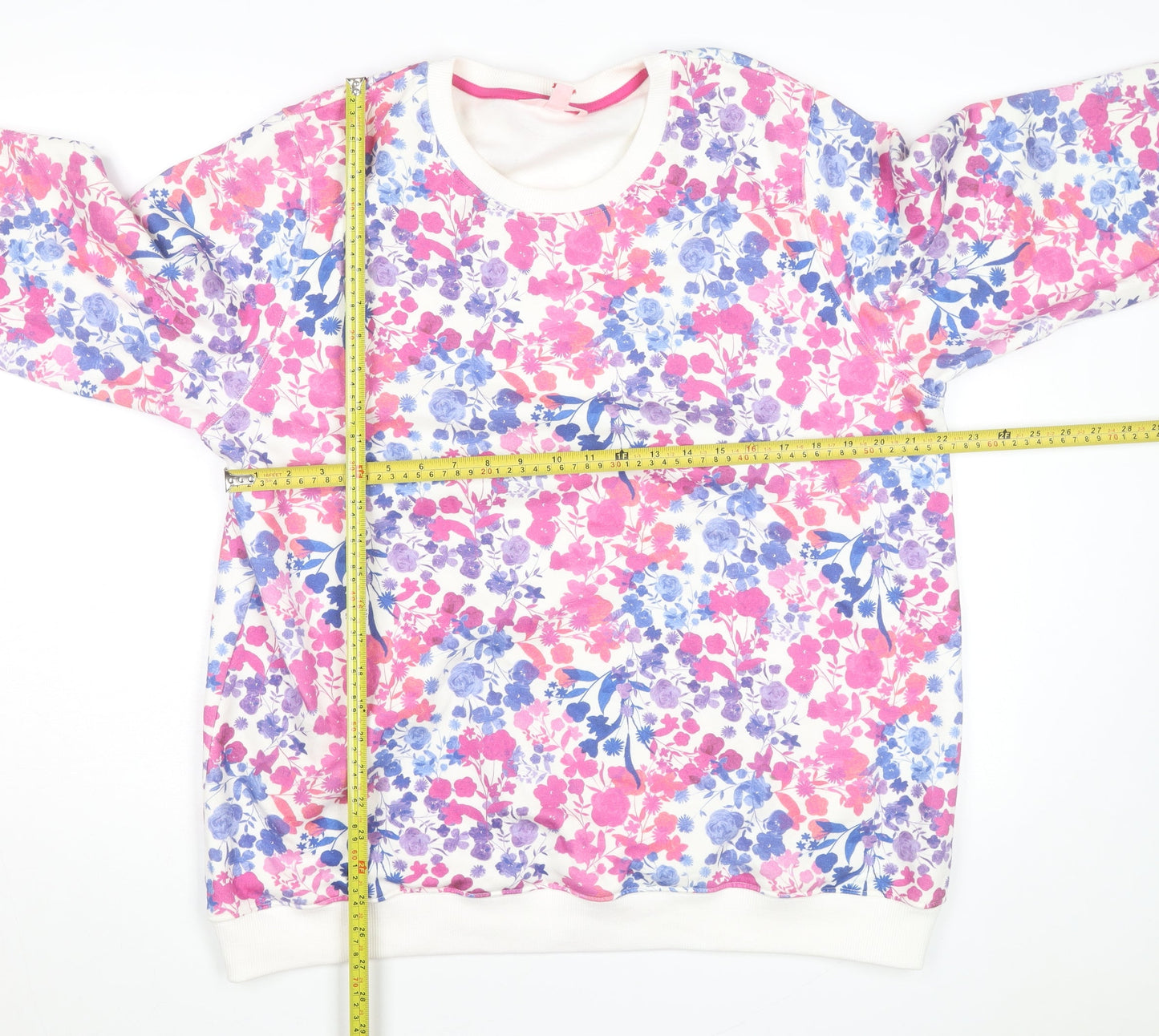 Strong Girls Club Women’s Multicoloured Floral Pullover Sweatshirt XL