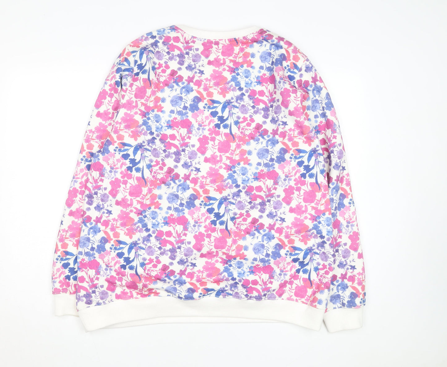 Strong Girls Club Women’s Multicoloured Floral Pullover Sweatshirt XL