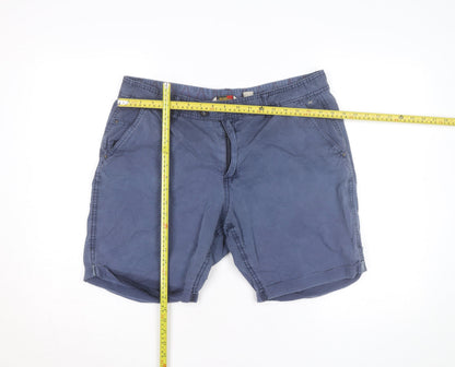 Regatta Men Blue 36 Chino Shorts Cotton Casual Outdoor