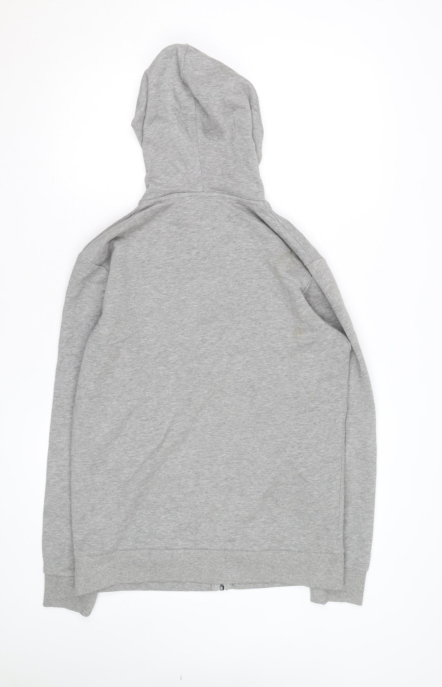 Jack & Jones Men's Grey Tech Full Zip Hoodie Size L