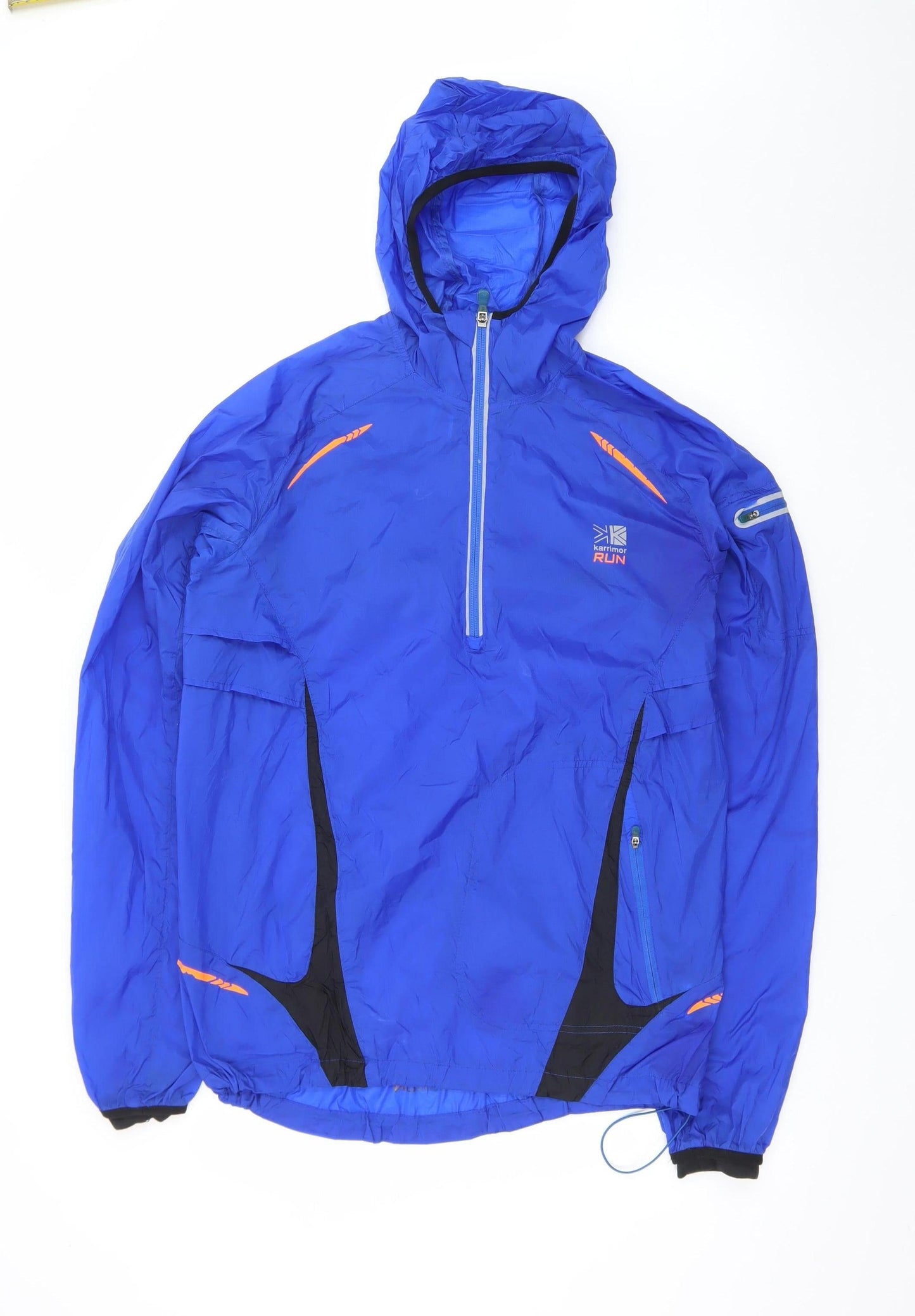 Karrimor Men’s Blue Windbreaker Running Jacket Hooded S