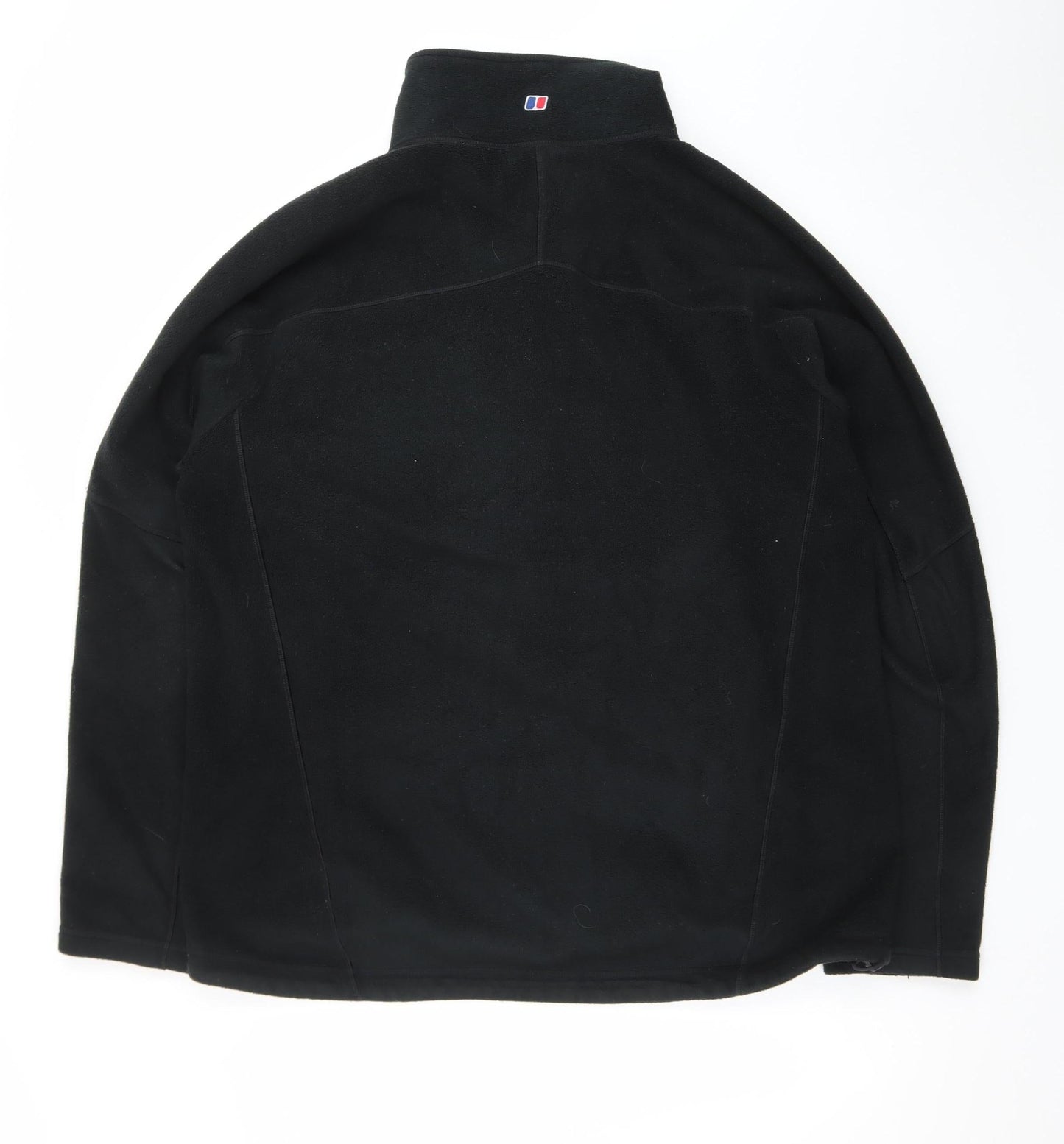 Berghaus Men's Black XXL Full Zip Fleece Jacket Outdoor Hiking