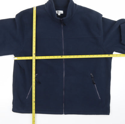 Arco Essentials Men’s Blue Fleece Zip Jacket XL Workwear