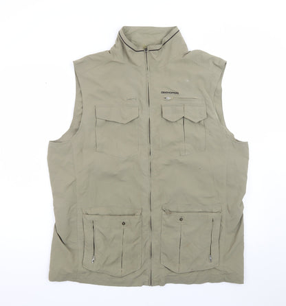 Craghoppers Men’s Beige XL Lightweight Outdoor Waistcoat