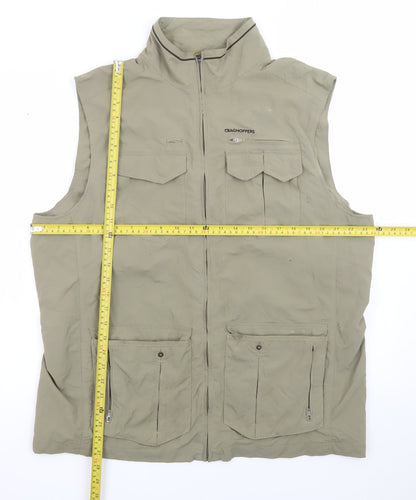 Craghoppers Men’s Beige XL Lightweight Outdoor Waistcoat