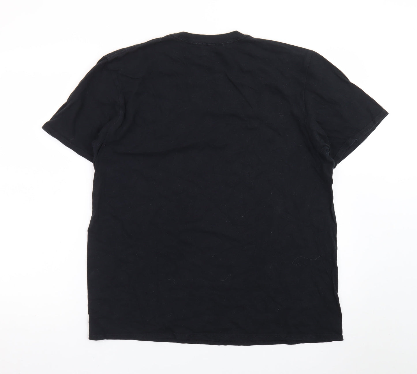 Sugababes Women's Black Cotton Band T-Shirt Size L