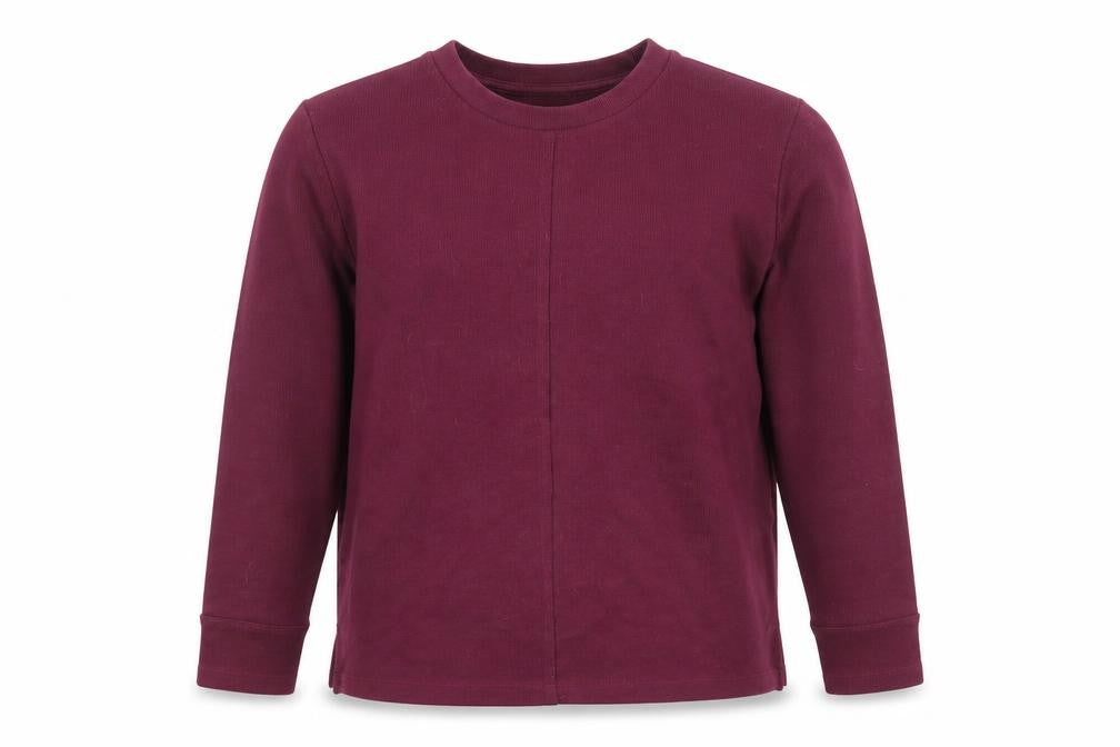 Marks & Spencer Men's Purple Cotton Crew Neck Jumper M