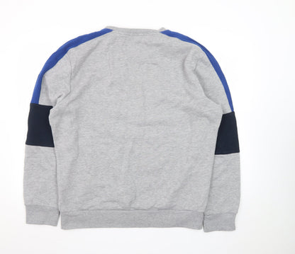 Beverly Hills Polo Club Men's Grey 2XL Pullover Sweatshirt