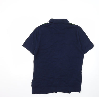 Next Men’s Multicoloured Cotton Polo Shirt Size M