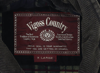 Vigoss Country Men's Black Cotton Field Jacket XL