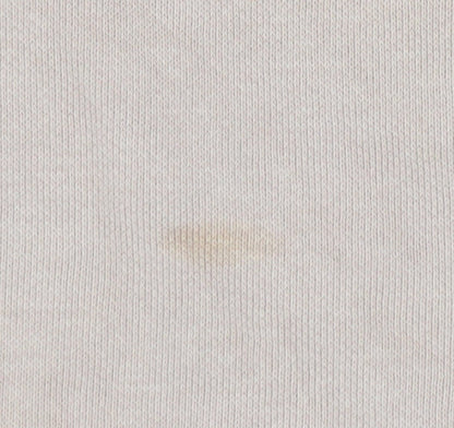Champion Women’s Beige Small Pullover Sweatshirt Logo Crew Neck