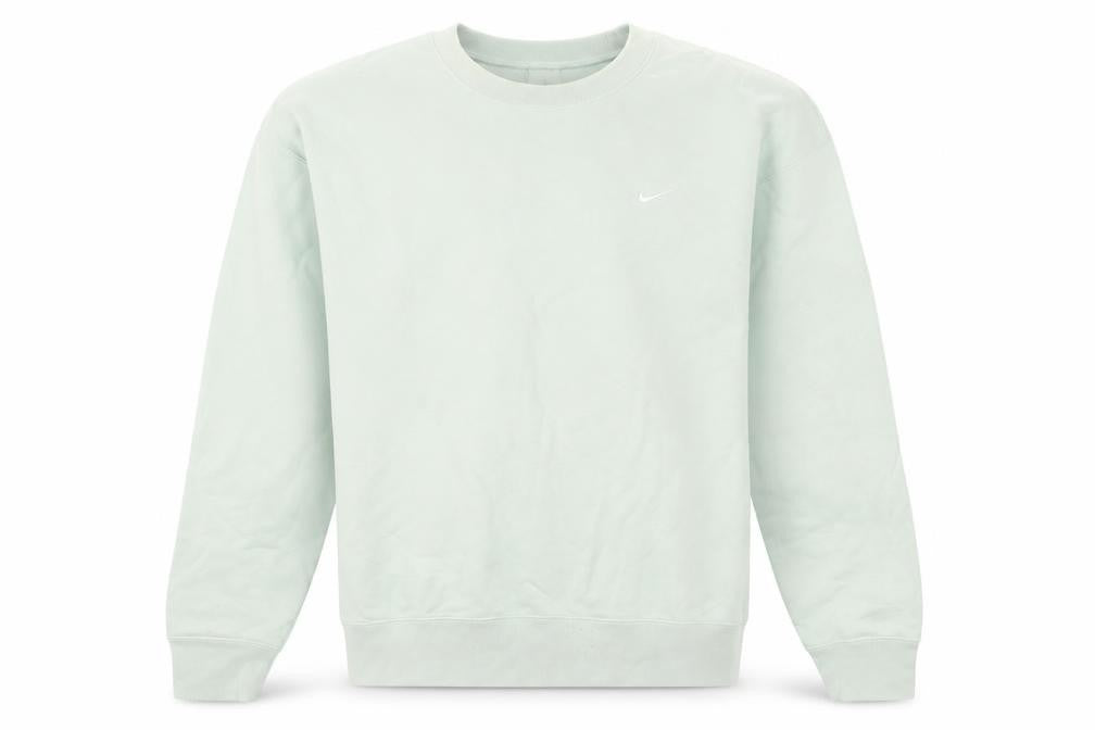 Nike Men's Green Medium Pullover Crew Neck Fleece Sweatshirt