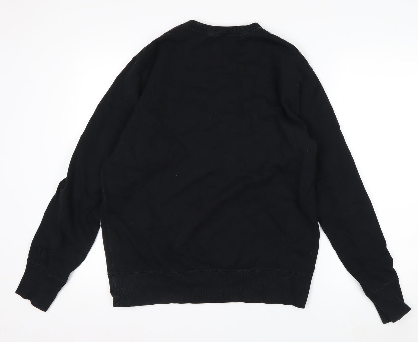 Uniqlo KAWS x Peanuts Mens Black M Pullover Sweatshirt Snoopy Graphic