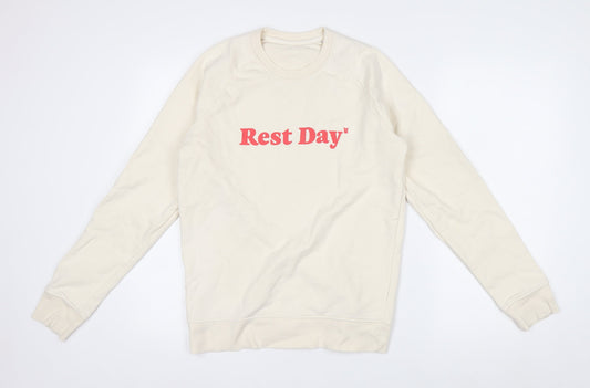 Stanley/Stella Womens Beige Rest Day Pullover Sweatshirt XS