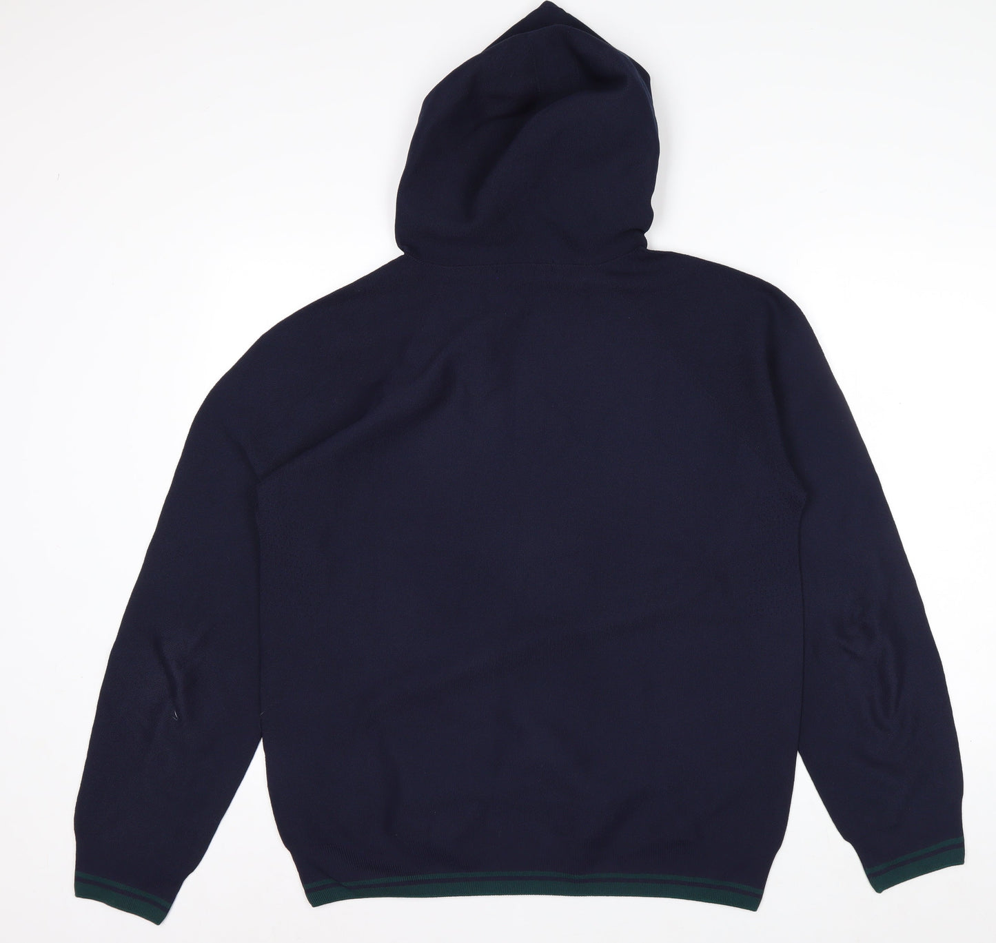 Uniqlo Roger Federer Men's Blue M Pullover Knit Hoodie