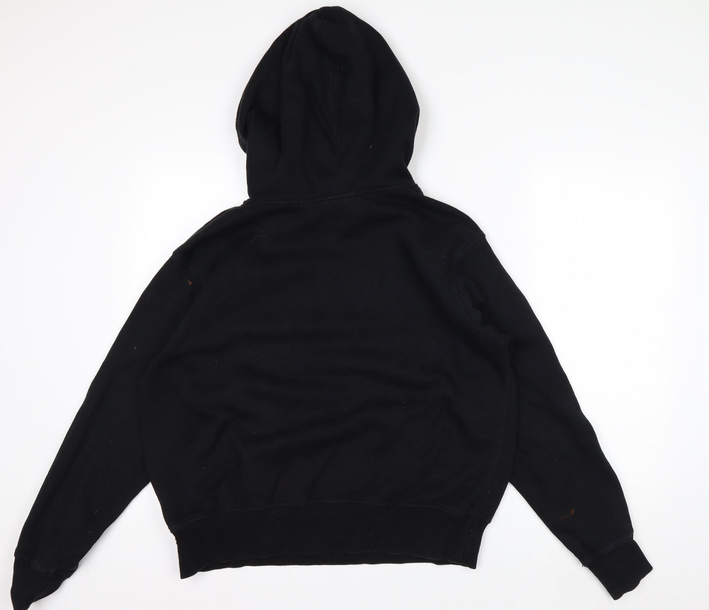 H&M L.O.G.G. Men's Black Friends Pullover Hoodie M Fleece Graphic
