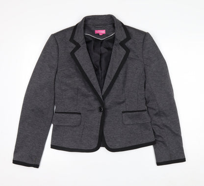 The Department Women's Grey Size 12 Single-Breasted Blazer