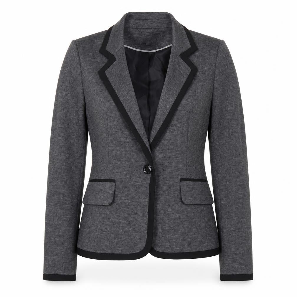 The Department Women's Grey Size 12 Single-Breasted Blazer