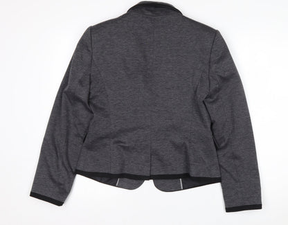 The Department Women's Grey Size 12 Single-Breasted Blazer