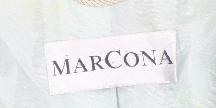 Marcona Women Mint Green Size 16 Classic Single-Breasted Blazer