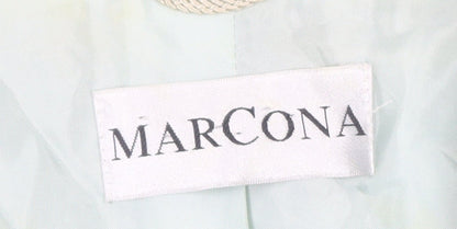 Marcona Women Mint Green Size 16 Classic Single-Breasted Blazer
