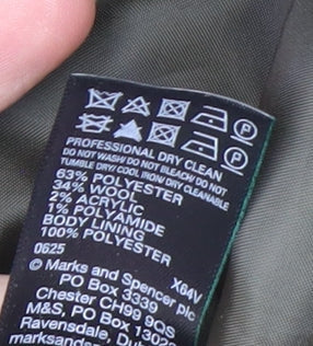 Marks and Spencer Women’s Green Wool Blend Long Overcoat Size 14