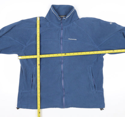 Craghoppers Men Blue Fleece Full Zip Jacket Size L 42in