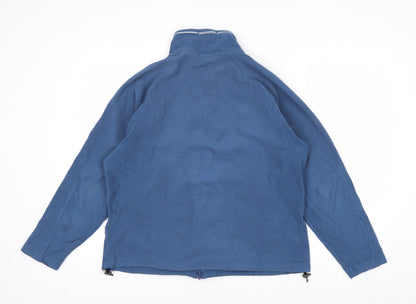 Craghoppers Men Blue Fleece Full Zip Jacket Size L 42in