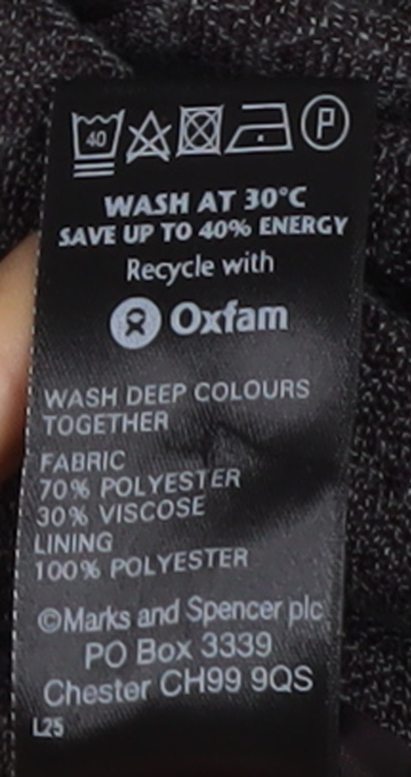 Marks and Spencer Women’s Grey Midi A-Line Skirt Size 12