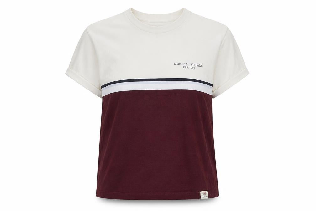 Pull&Bear Women's Multicoloured S Basic Viscose T-Shirt