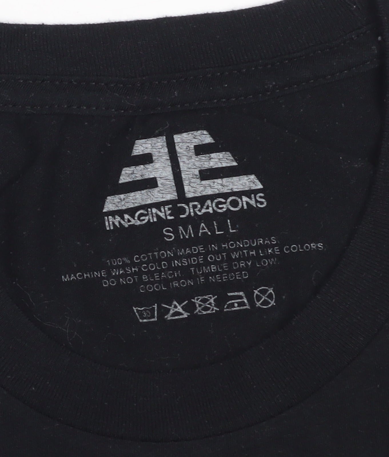 Imagine Dragons Men’s Black Small Evolve Tour 2018 Band T-Shirt