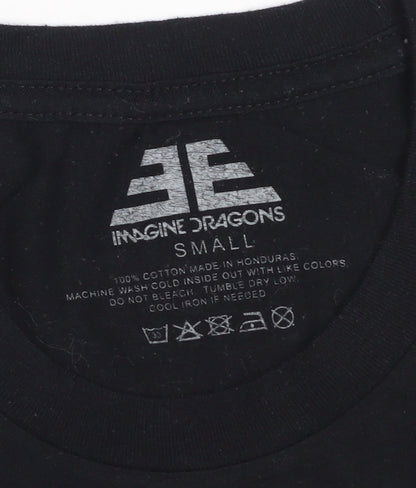 Imagine Dragons Men’s Black Small Evolve Tour 2018 Band T-Shirt