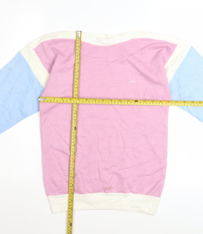 Adidas Women’s Multicoloured Sweatshirt Size 10 Acrylic Pullover