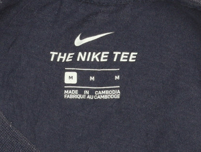 Nike Men's Blue Graphic Logo Sports T-Shirt Size M
