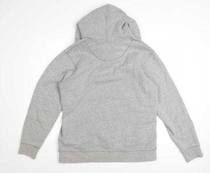 Jack & Jones Mens Grey XL Pullover Hoodie Sweatshirt