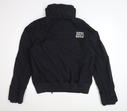 Superdry Men's Black 2XL Windbomber Bomber Jacket