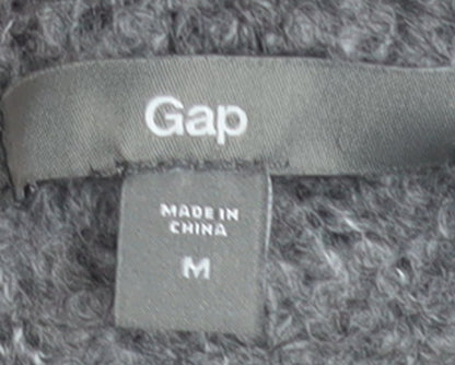 Gap Womens Grey Wool Blend Collared Sleeveless Vest Jumper Size M