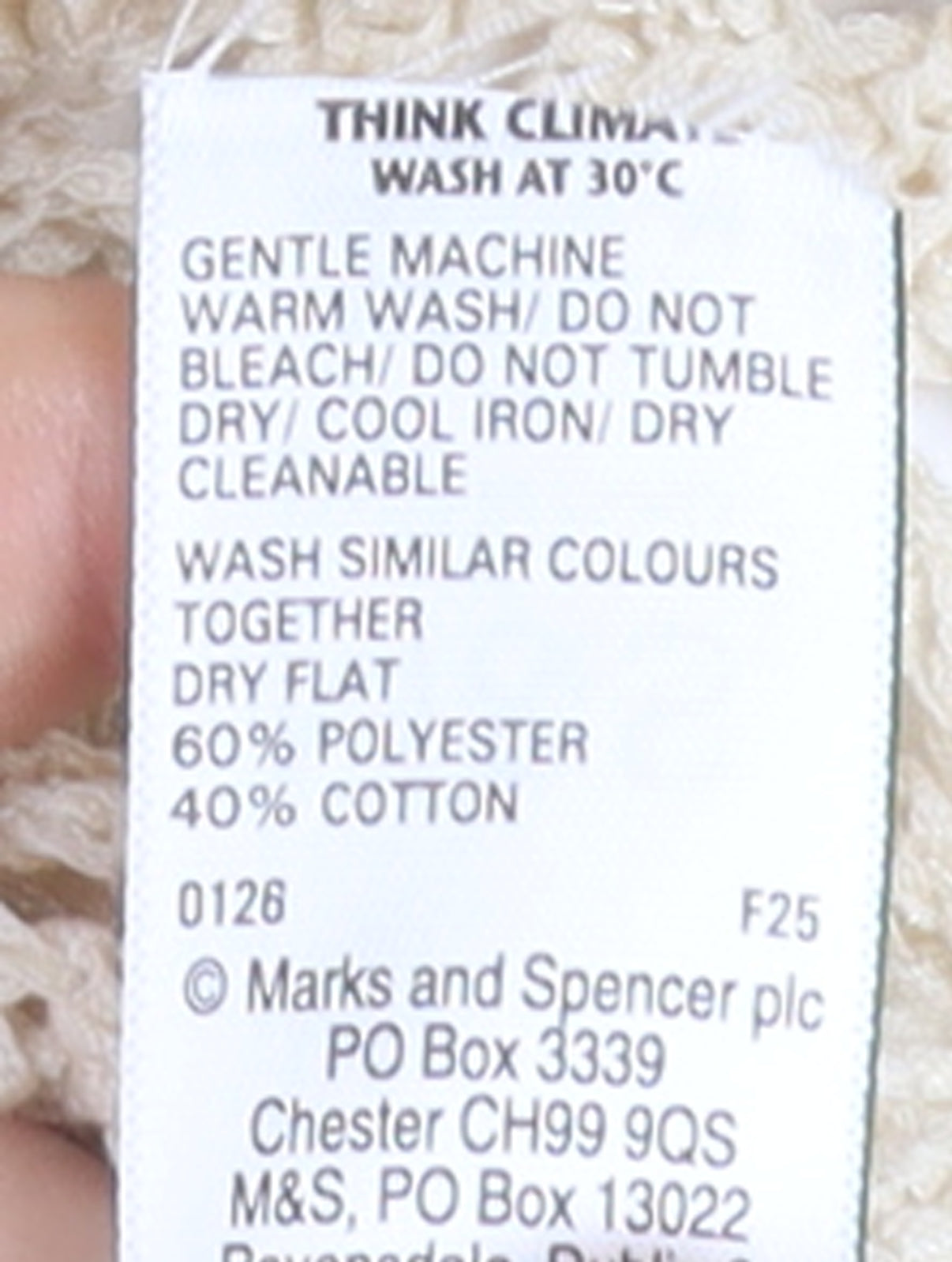 Marks and Spencer Women Beige Open Knit Cardigan M