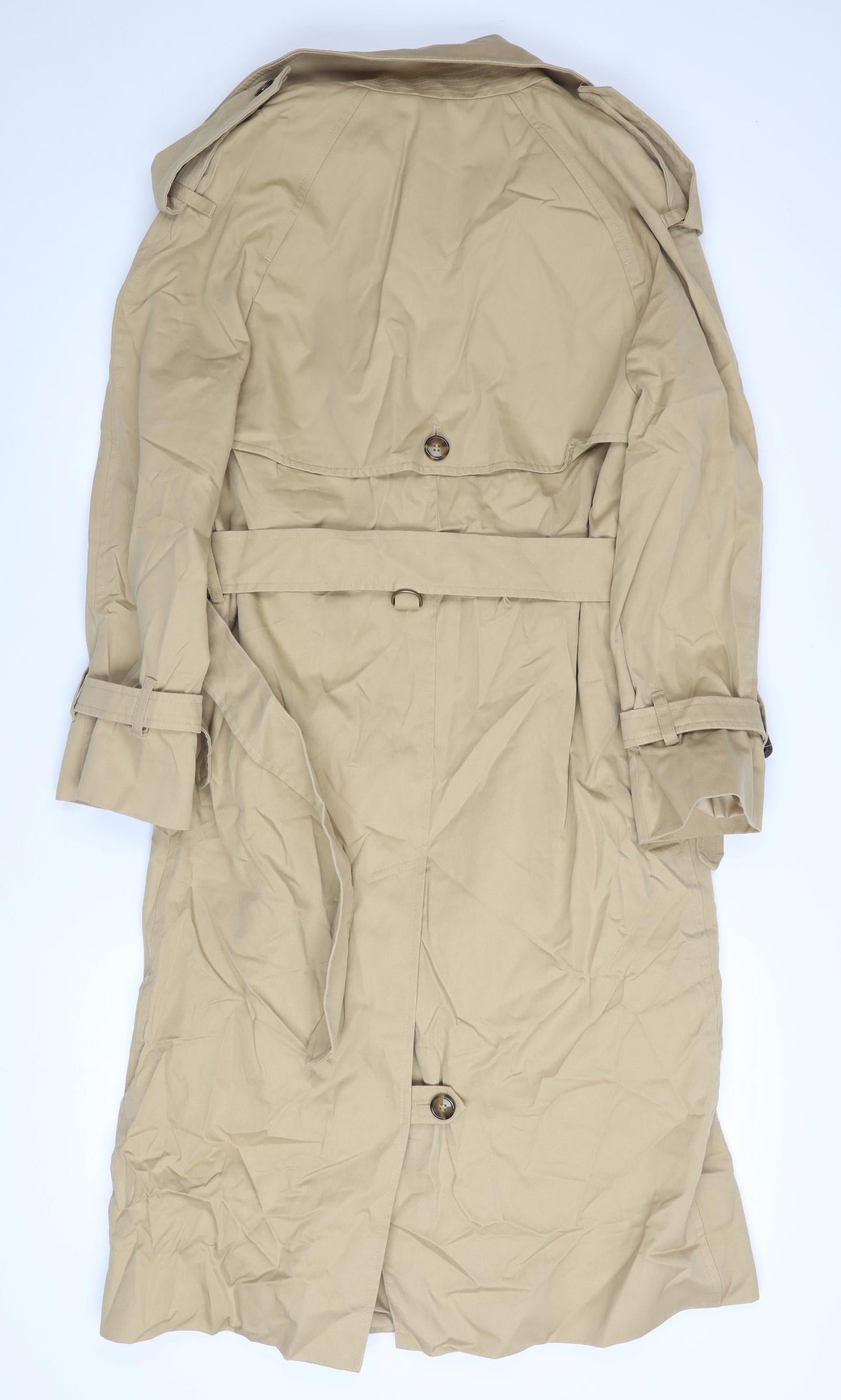 Marks and Spencer Women's Beige Petite Trench Coat Size 6