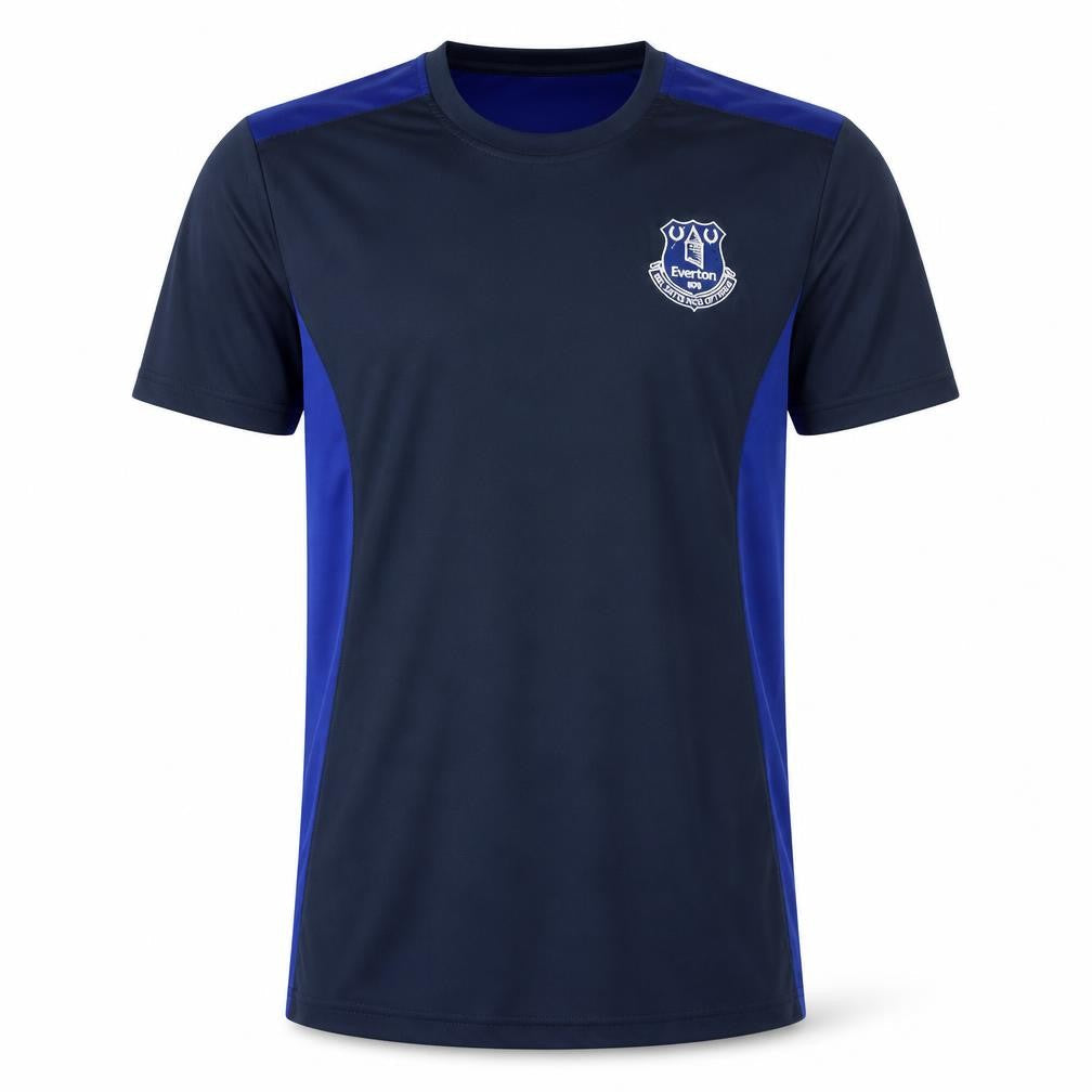Everton Men’s Blue Short Sleeve Athletic T-Shirt Size M