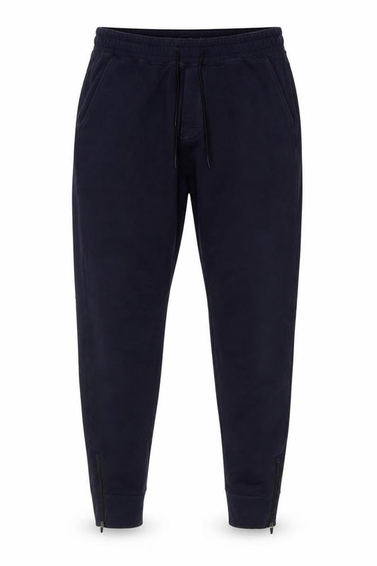 Abercrombie & Fitch Men’s Navy Jogger Sweatpants Medium Zip Hem