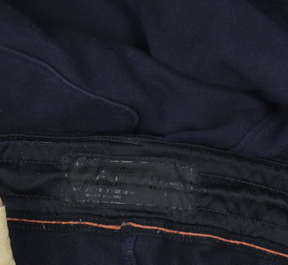 Abercrombie & Fitch Men’s Navy Jogger Sweatpants Medium Zip Hem