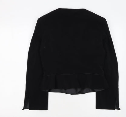 Maxim Women’s Black Tailored Single-Breasted Blazer Size 10